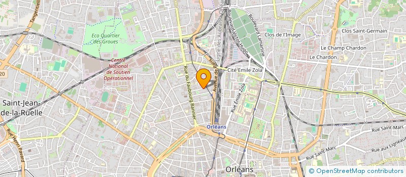 localisation de l'entreprise SCI NOGUEIRA à ORLEANS