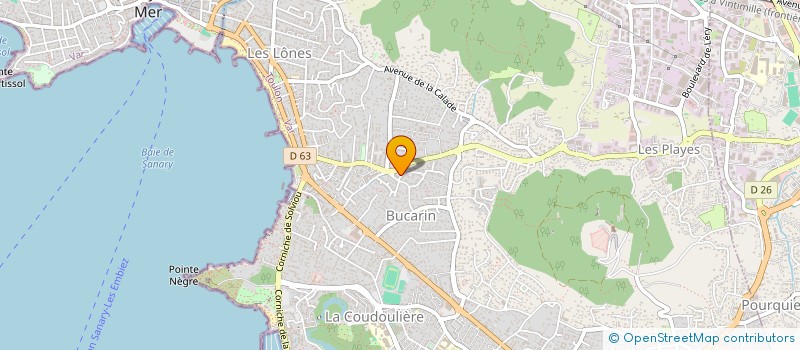 localisation de l'entreprise SCI NOGUERA à SIX-FOURS-LES-PLAGES