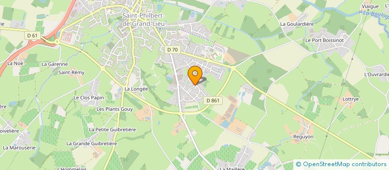 localisation de l'entreprise SCI NOGUES-SOLER  SAINT-PHILBERT-DE-GRAND-LIEU