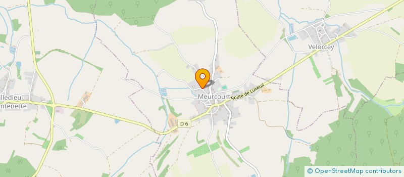 localisation de l'entreprise SCI NOH2  MEURCOURT