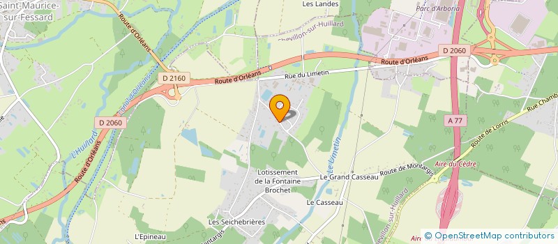 localisation de l'entreprise SCI NOHRA à CHEVILLON-SUR-HUILLARD
