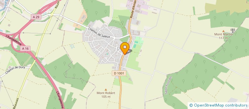 localisation de l'entreprise SCI NOI  DURY