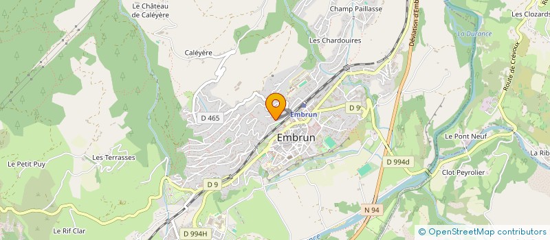 localisation de l'entreprise SCI NOIA  EMBRUN