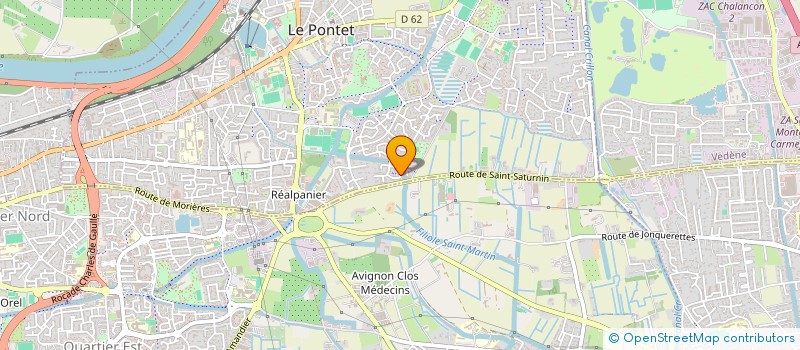 localisation de l'entreprise SCI NOIRAY AND CO  LE PONTET