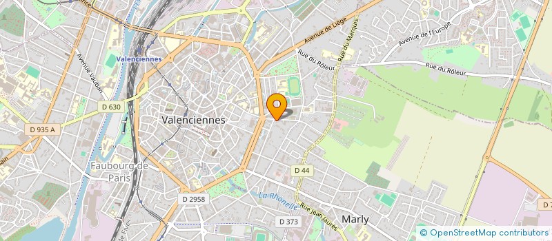 localisation de l'entreprise SCI NOIRBERNES CONSTRUCTION à VALENCIENNES