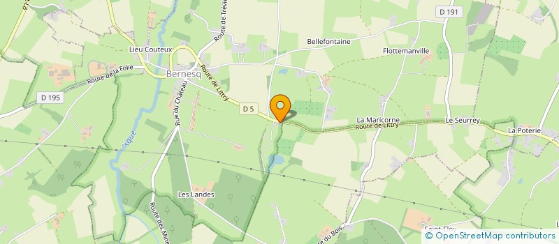 localisation de l'entreprise SCI NOIRE  TREVIERES