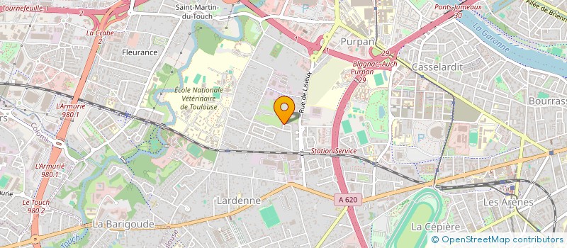 localisation de l'entreprise SCI NOIRET ACKERMANN à TOULOUSE