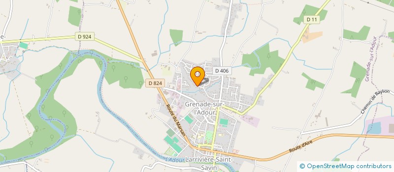 localisation de l'entreprise SCI NOIROT  GRENADE-SUR-L'ADOUR