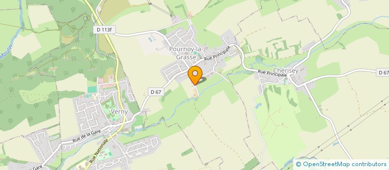 localisation de l'entreprise SCI NOIROT  POURNOY-LA-GRASSE