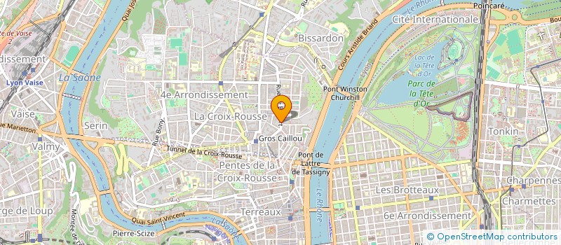 localisation de l'entreprise SCI NOIROT  LYON