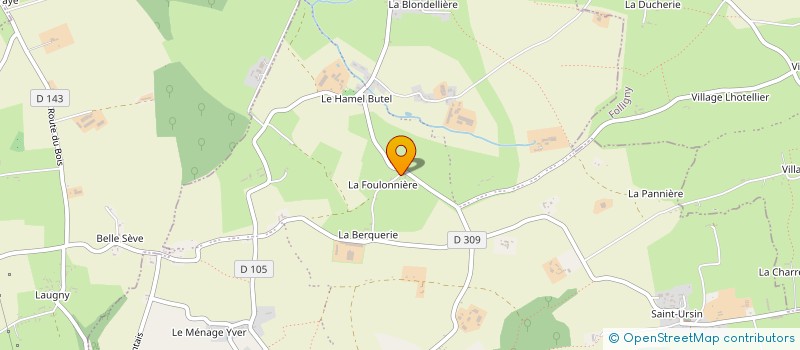 localisation de l'entreprise SCI NOIRPALU  LE TANU