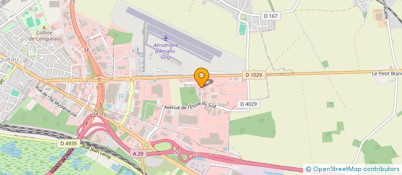 localisation de l'entreprise SCI NOISELIET  GLISY