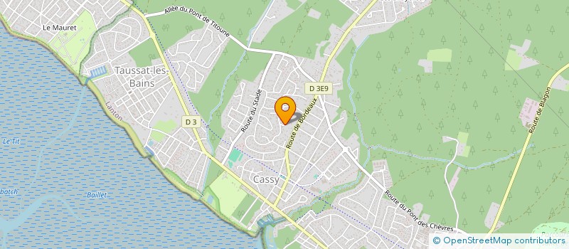 localisation de l'entreprise SCI NOISETIER  LANTON