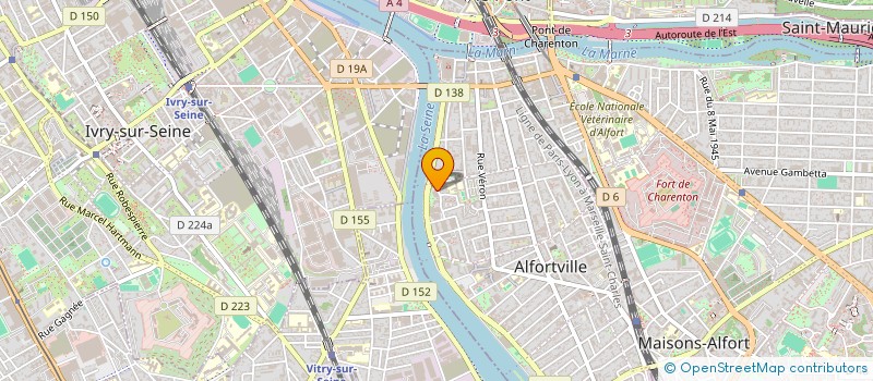localisation de l'entreprise SCI NOISY à ALFORTVILLE