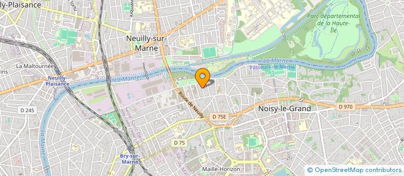 localisation de l'entreprise SCI NOISY-COTEAUX DE MARNE à NOISY-LE-GRAND