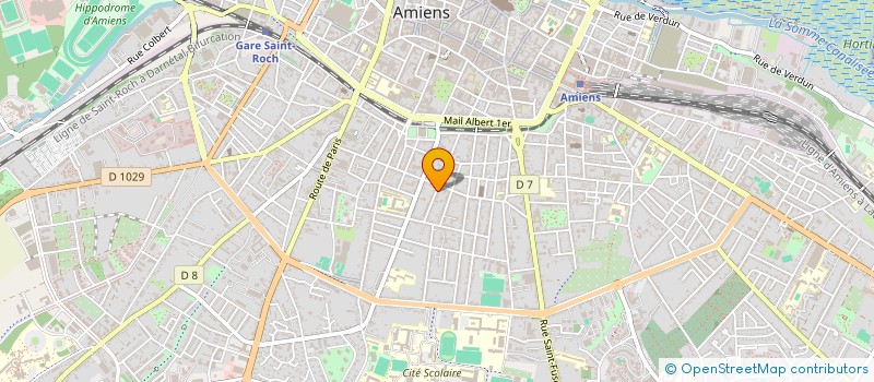 localisation de l'entreprise SCI NOISY SUREAU à AMIENS