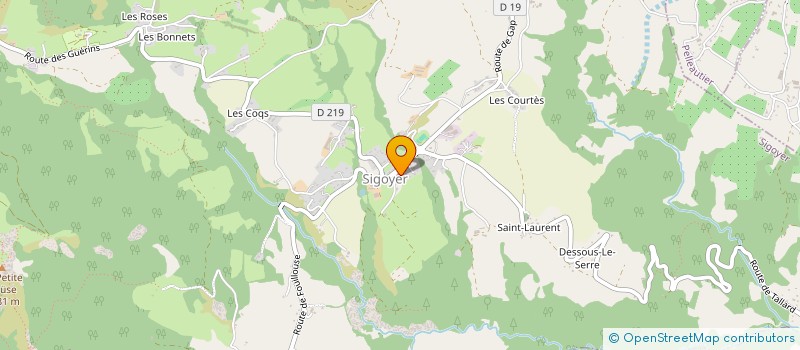 localisation de l'entreprise SCI NOKA  JARJAYES