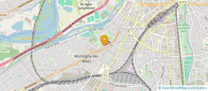 localisation de l'entreprise SCI NOKE à MONTIGNY-LES-METZ