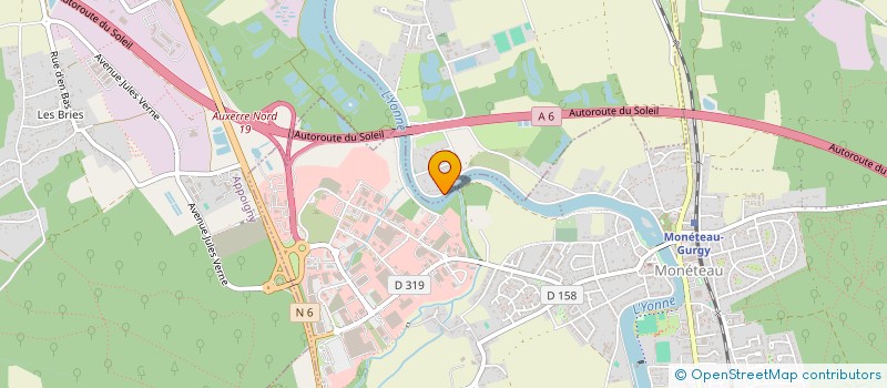 localisation de l'entreprise SCI NOKILL FISH 89  GURGY