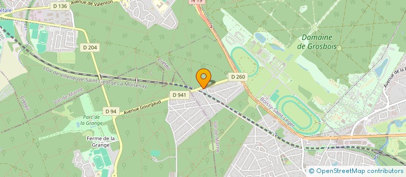 localisation de l'entreprise SCI NOKY  VILLECRESNES