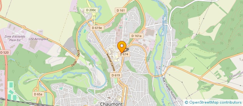 localisation de l'entreprise SCI NOLAN à CHAUMONT
