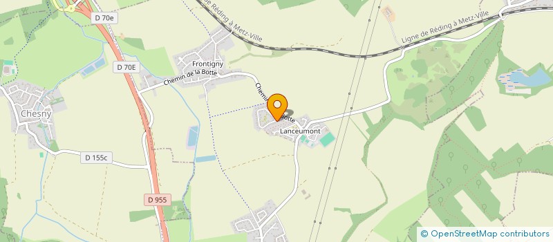 localisation de l'entreprise SCI NOLAN  MECLEUVES