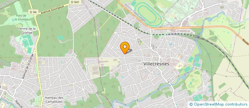 localisation de l'entreprise SCI NOLAN  VILLECRESNES