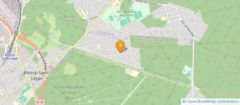 localisation de l'entreprise SCI NOLANN à BOISSY-SAINT-LEGER