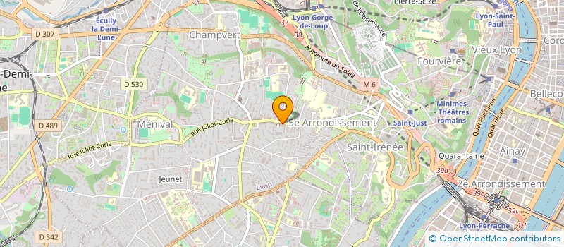 localisation de l'entreprise SCI NOLARY  LYON