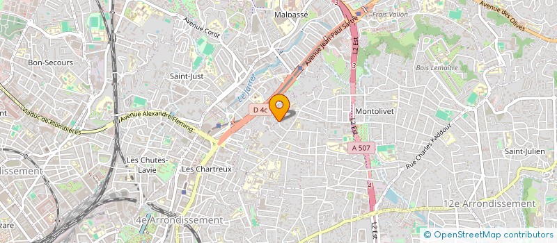 localisation de l'entreprise SCI NOLASA à MARSEILLE 13