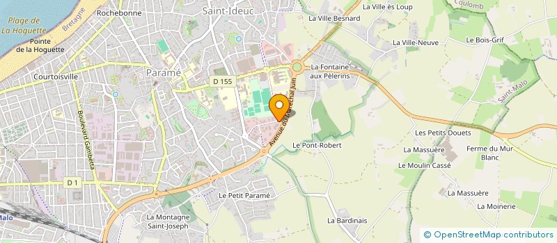 localisation de l'entreprise SCI NOLAU  SAINT-MALO