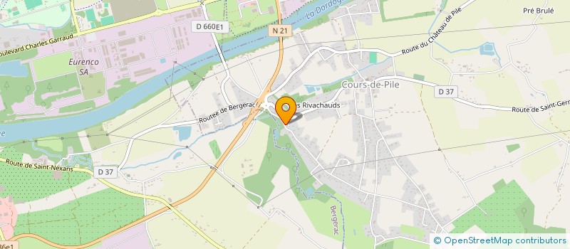 localisation de l'entreprise SCI NOLCEANE  COURS-DE-PILE