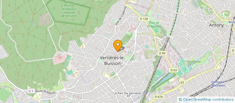 localisation de l'entreprise SCI NOLET  VERRIERES-LE-BUISSON