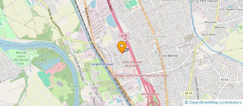 localisation de l'entreprise SCI NOLHAN à AUCAMVILLE