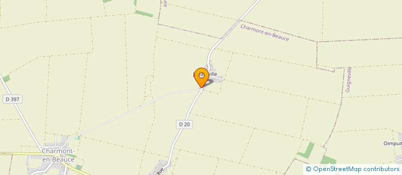 localisation de l'entreprise SCI NOLHANN  CHARMONT-EN-BEAUCE