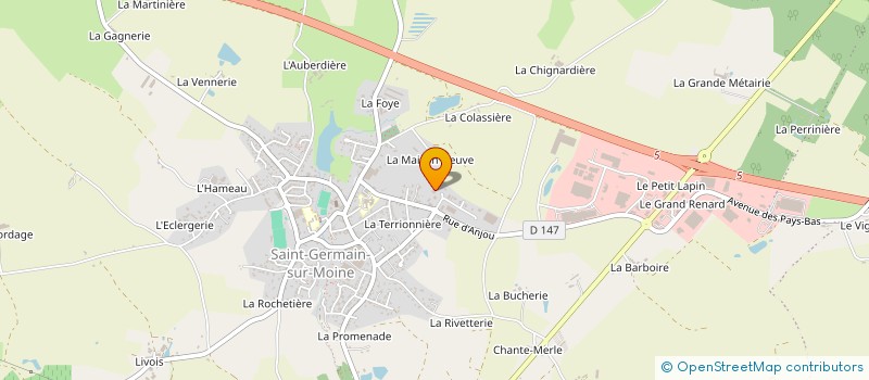 localisation de l'entreprise SCI NOLI à SEVREMOINE