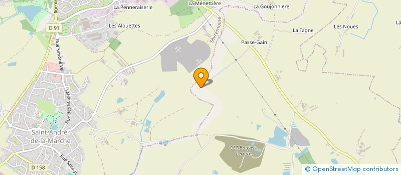 localisation de l'entreprise SCI NOLINE  LA SEGUINIERE