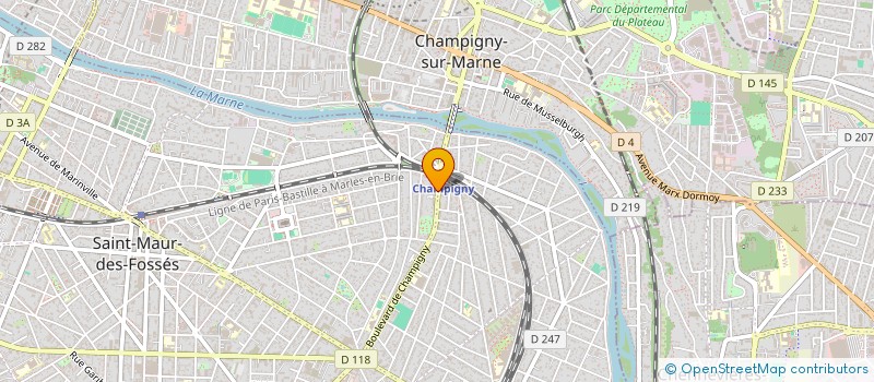 localisation de l'entreprise SCI NOLINVEST à SAINT-MAUR-DES-FOSSES