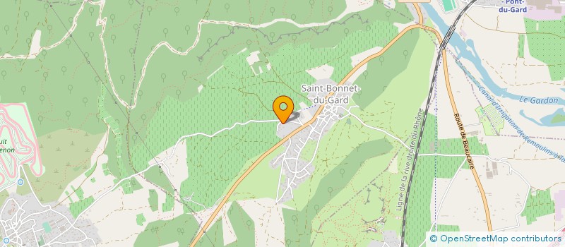 localisation de l'entreprise SCI NOLLS  SAINT-BONNET-DU-GARD