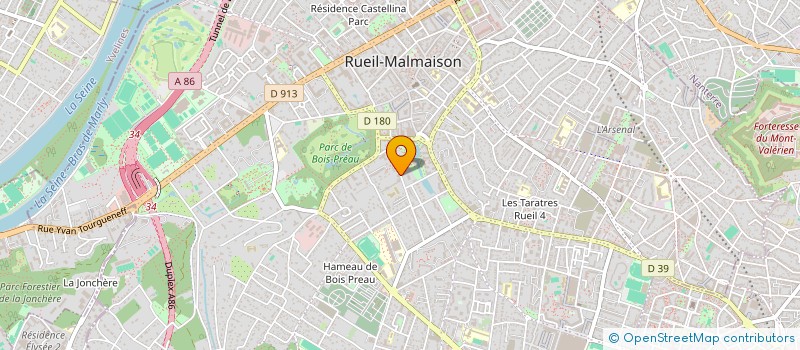 localisation de l'entreprise SCI NOLLY à RUEIL-MALMAISON