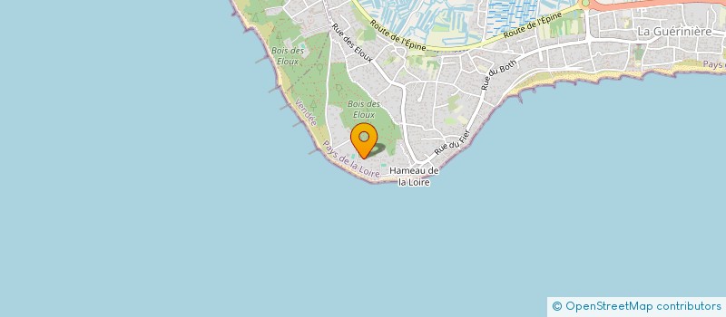 localisation de l'entreprise SCI NOLO85  LA GUERINIERE