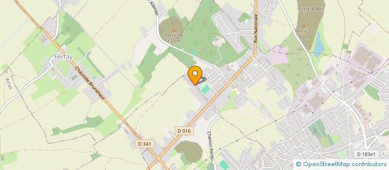 localisation de l'entreprise SCI NOLOANELA  AUCHEL