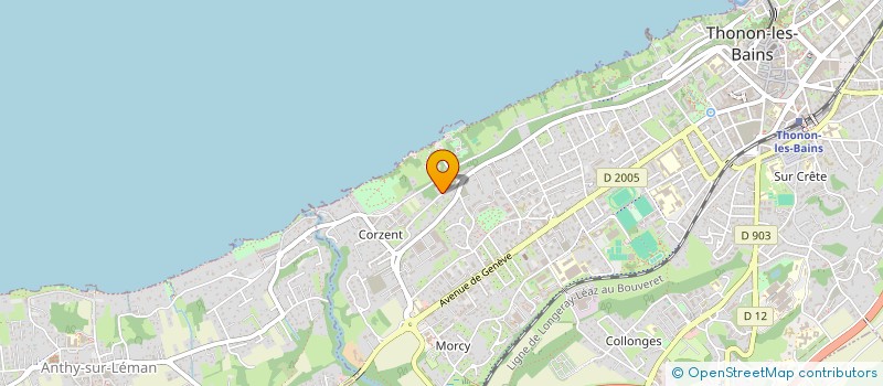localisation de l'entreprise SCI NOLOKAS à THONON-LES-BAINS