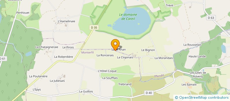 localisation de l'entreprise SCI NOLOURO  IFFENDIC