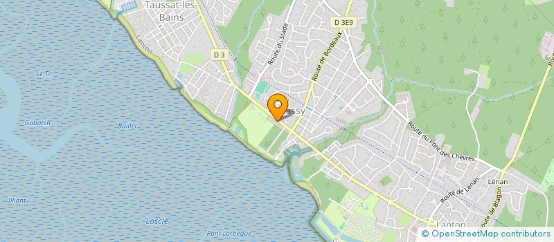 localisation de l'entreprise SCI NOLUGO  LANTON