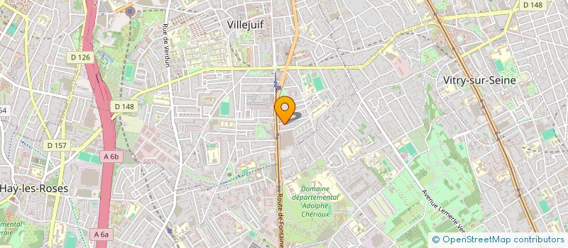 localisation de l'entreprise SCI NOLVIC à VILLEJUIF