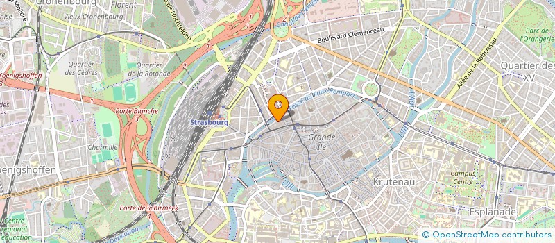 localisation de l'entreprise SCI NOMA  STRASBOURG