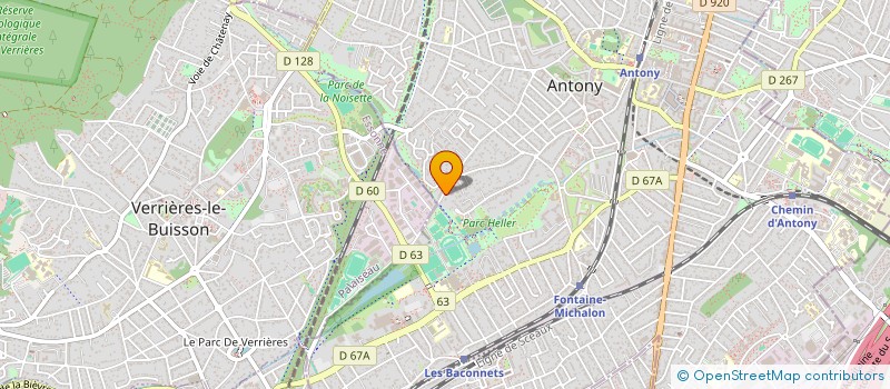localisation de l'entreprise SCI NOMA & CO à ANTONY