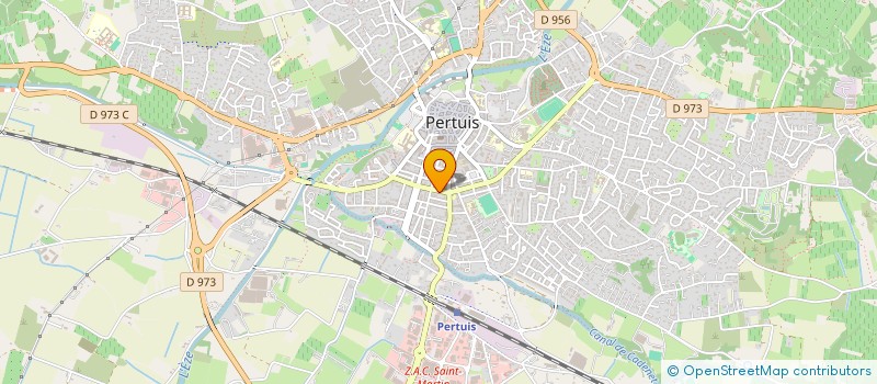 localisation de l'entreprise SCI NOMAD  PERTUIS