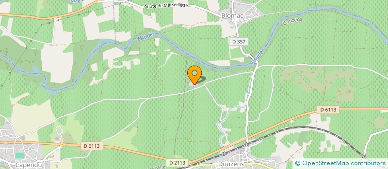 localisation de l'entreprise SCI NOMADAMS  DOUZENS